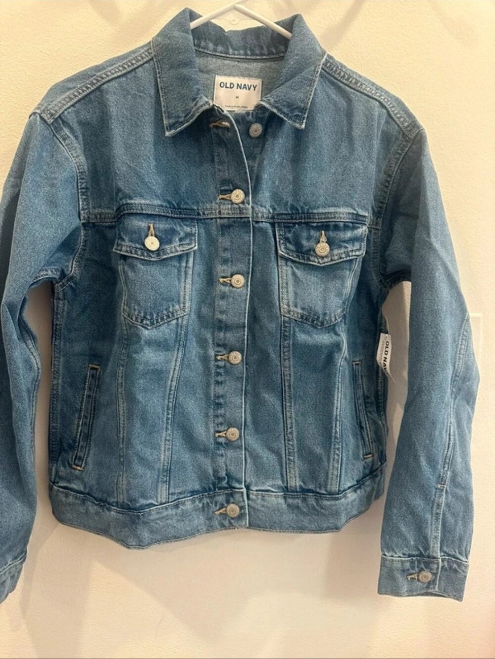 Old Navy Light Blue Denim Jacket Women